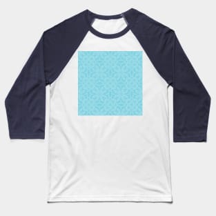 Light Blue Mosaic Baseball T-Shirt